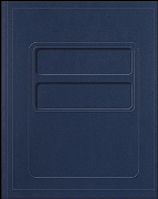 Midnight Blue Tax Folder with Pocket and Standard Windows (8 3/4 in x 11 1/4 in) (100 Folders)