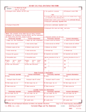 W-2C Correction Copy A for Social Security (50 Laser Cut Sheets)